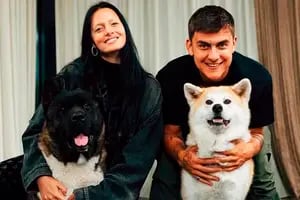 Cuál es la raza de los perros de Paulo Dybala y Oriana Sabatini
