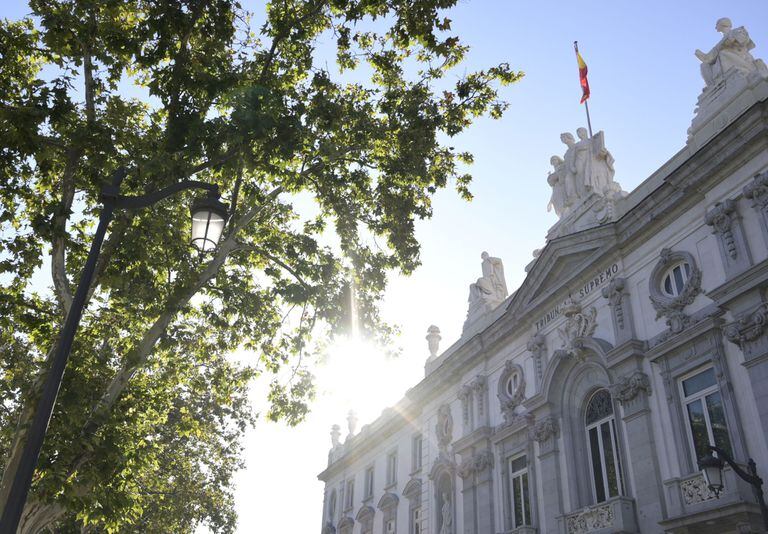 15-10-2021 La fachada del Tribunal Supremo, a 15 de octubre de 2021, en Madrid (España). POLITICA Óscar Cañas - Europa Press