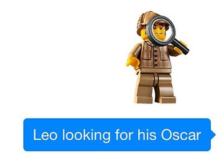 Leo buscando su Oscar