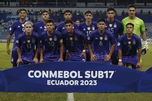 Cuándo juega la selección argentina vs. Ecuador, por el Sudamericano Sub 17