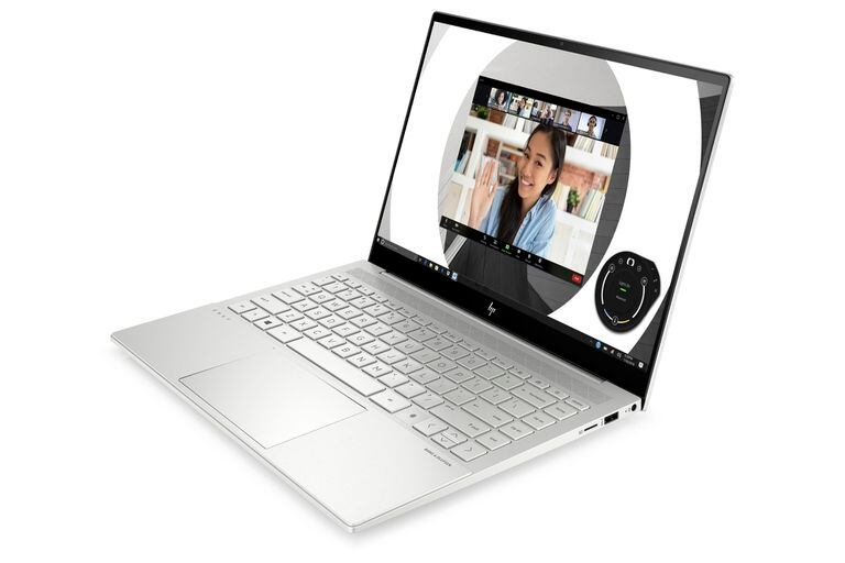 HP Envy 14, la notebook con luz anillo para iluminarte en las videollamadas