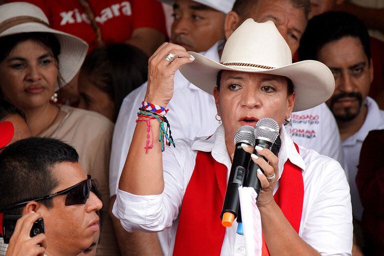 20-10-2013 Xiomara Castro, candidata a la Presidencia de Honduras POLITICA HONDURAS CENTROAMÉRICA XIOMARACASTROZ