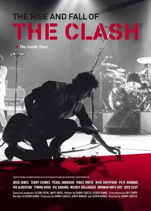 Afiche de la película de Danny García sobre los últimos días de The Clash