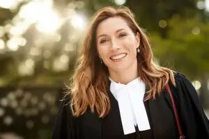 Claudia Karvan: "Los abogados, en la pantalla, no dejan de ser actores"