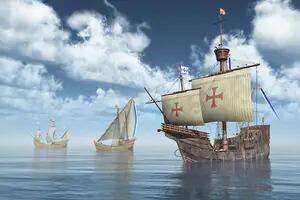 Cristobal Colón: el momento en el que estuvo a punto de caer por la borda