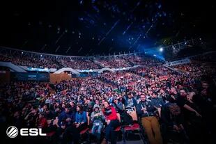 El público en el Spodek Arena para ver el torneo Intel Extreme Masters
