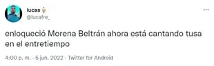 Los usuarios confundieron a Kala con More Beltrán
