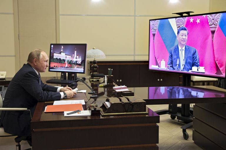 Putin consiguió el apoyo de Xi en su disputa con Occidente