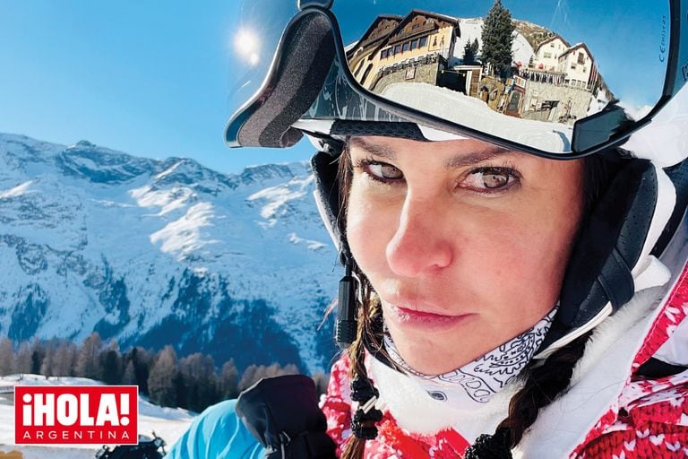 La ex mujer de Diego Simeone nos comparte las fotos de sus exclusivas vacaciones en Saint Moritz