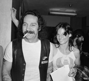   Barger and his wife Sharon, after being released on bail in 1980