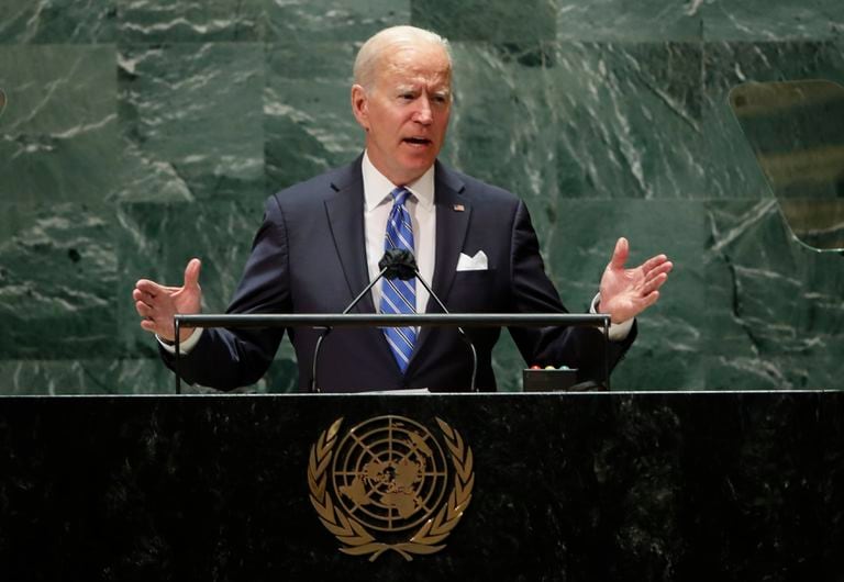 En la ONU, Biden dijo que no busca una nueva Guerra Fría con China y llamó a la cooperación global