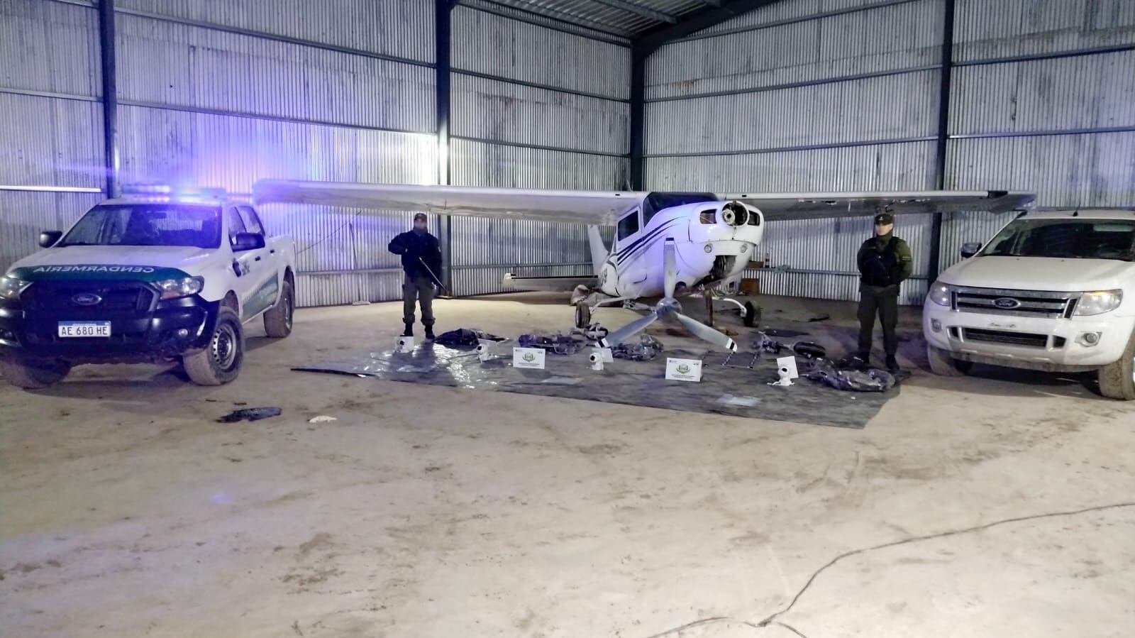 Tres avionetas narco fueron secuestradas por la Gendarmería en noviembre pasado, eran operadas por colombianos