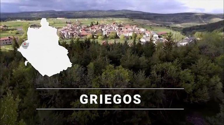 Griegos tiene 132 habitantes y es el segundo pueblo más alto de España