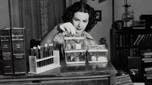 Hedy Lamarr se coló con gente importante de aquel entonces 