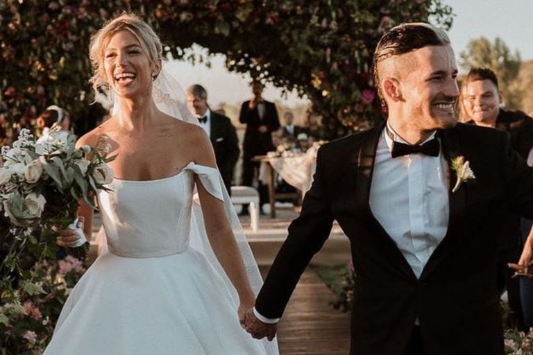 La boda de Ricky Montaner y Stefi Roitman: una de las primeras fotos que compartieron los novios