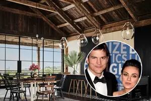 Cómo es la “casa verde” que Ashton Kutcher y Mila Kunis pusieron a la venta en Los Ángeles
