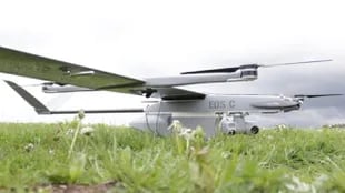 los "Dios de la muerte" en un dron que viene de Estonia y su principal función es el reconocimiento de zonas de combate