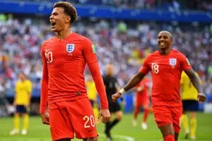 Mundial: Inglaterra venció 2 a 0 a Suecia y llegó a las semifinales tras 28 años