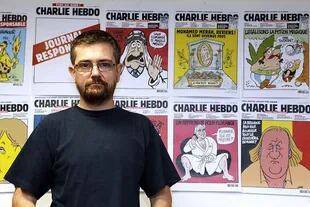 Charb, uno de los 12 muertos del ataque, era el director y principal dibujante de la revista