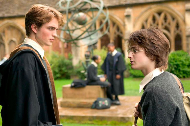 Robert Pattinson como Cedric, el personaje que lo hizo conocido en la saga Harry Potter