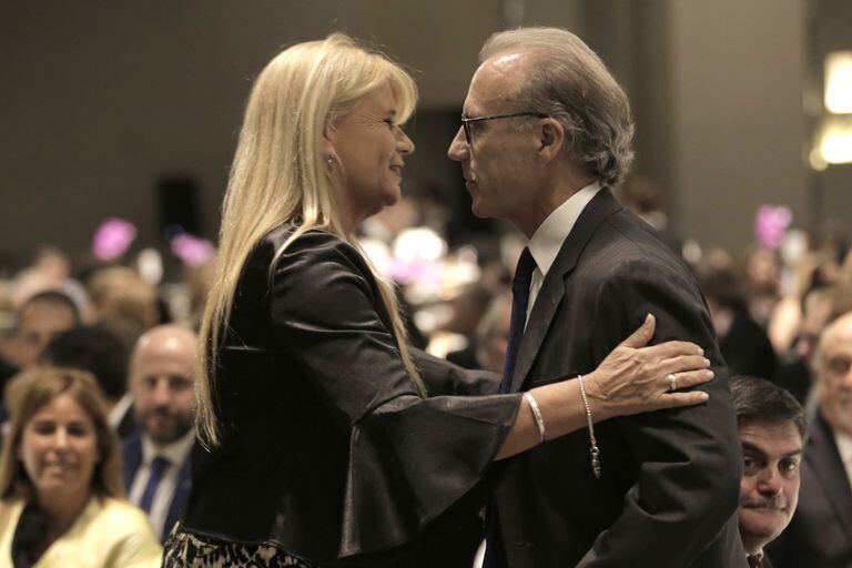 La ministra de Justicia, Marcela Losardo, y el presidente de la Corte Suprema, Carlos Rosenkrantz