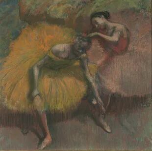Amarillo y rosa, Edgar Degas, 1898