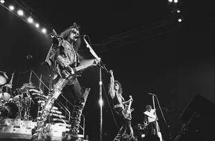 Un concierto de la banda en 1978, el año de su apogeo 