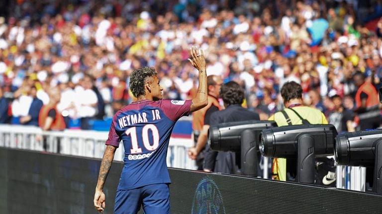 Neymar, en su presentación: "Vine aquí por un gran reto. ¡París es mágico!"