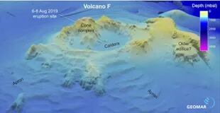 Los científicos lograron establecer que la isla de piedra pómez se formó gracias a la erupción dle volcán F, cerca de la isla Vavau, de Tonga
