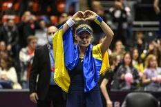 La tenista que escapó de las bombas en Odesa y llegó a la final de un torneo en Francia