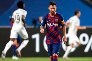 Lionel Messi sufrió la peor derrota de la historia de Barcelona en competencias europeas contra Bayern Múnich.