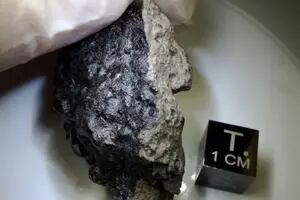 El meteorito marciano con material desconocido que la ciencia investiga