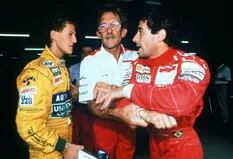 Trauma: cuando Senna tomó del cuello a Schumacher y la paranoia del alemán por la muerte