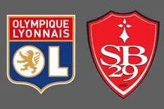 Lyon - Brest, Ligue 1 de Francia: el partido de la jornada 21