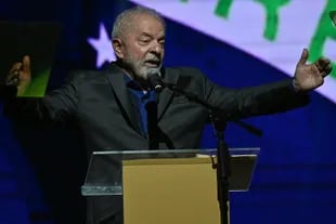 Lula, durante un acto en San Pablo