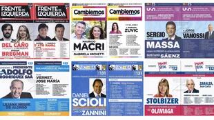 Así son las boletas a presidente y parlamentario del Mercosur por distrito nacional