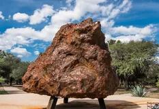Un parque protege al meteorito que quisieron robar y vender en U$S20 millones