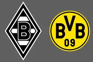 Borussia Dortmund venció por 2-1 a Borussia Mönchengladbach como visitante en la Bundesliga