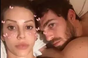 El provocador video de Noelia Marzol y su novio luego de una discusión