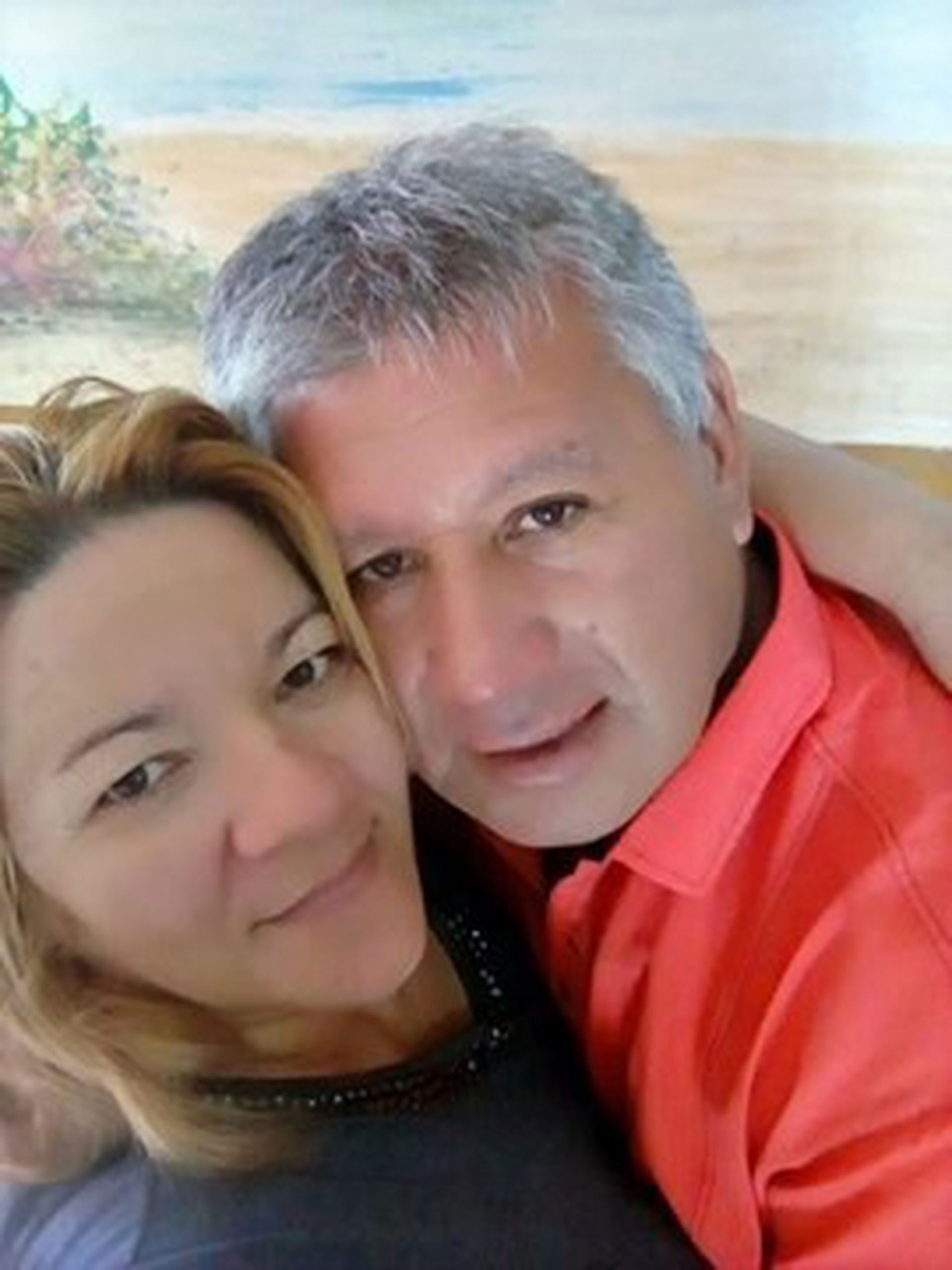 Lorenzo Duarte con María Mercedes Gauto, a la que el "descuartizador de Villa Astolfi" mató en agosto de 2019