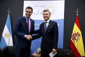 El superclásico tiñó el encuentro con el presidente español