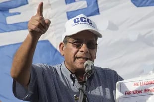 Juan Carlos Alderete, líder de la Corriente Clasista Combativa (CCC)