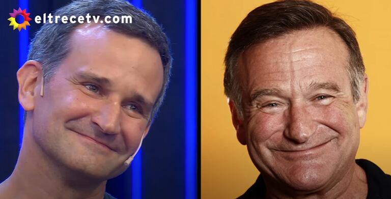 A Welcome Aboard contestant surprised with his resemblance to Robin Williams
