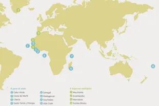 Hay 12 acuerdos de asociación de pesca sostenible en vigor entre la UE y países del océano Atlántico, Pacifico e Índico
