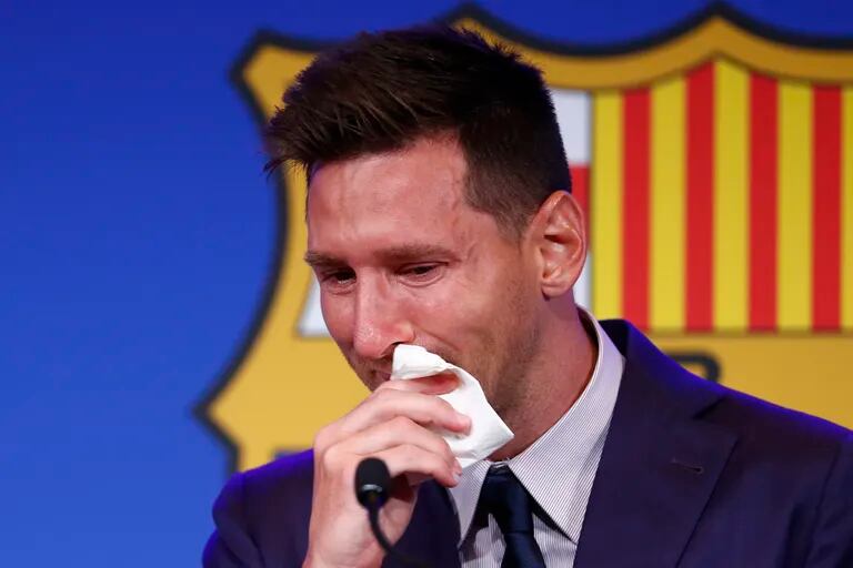 Lionel Messi se fue de Barcelona en una emocionante despedida: “Pasé toda mi vida acá y no estaba preparado para irme” - LA NACION