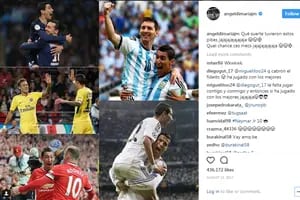 Di María, el compañero perfecto de Messi, CR7, Neymar, Ibrahimovic y Rooney
