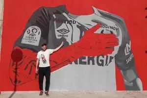 Estadio Emiliano Sala. El emotivo homenaje de Progreso al delantero