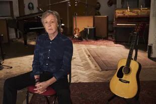 Paul McCartney en el estudio 2 de Abbey Road