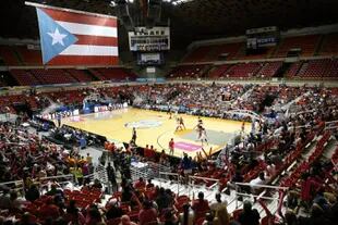 San Juan de Puerto Rico, sede de la Americup femenina; la Argentina se medirá con el local este sábado.