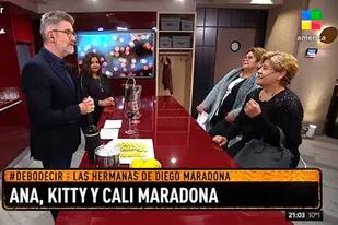 Enojos y acusaciones cruzadas tras la entrevista de Novaresio a las hermanas de Maradona